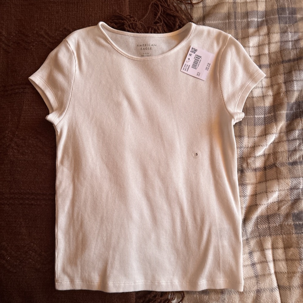 White American Eagle Short Sleeve